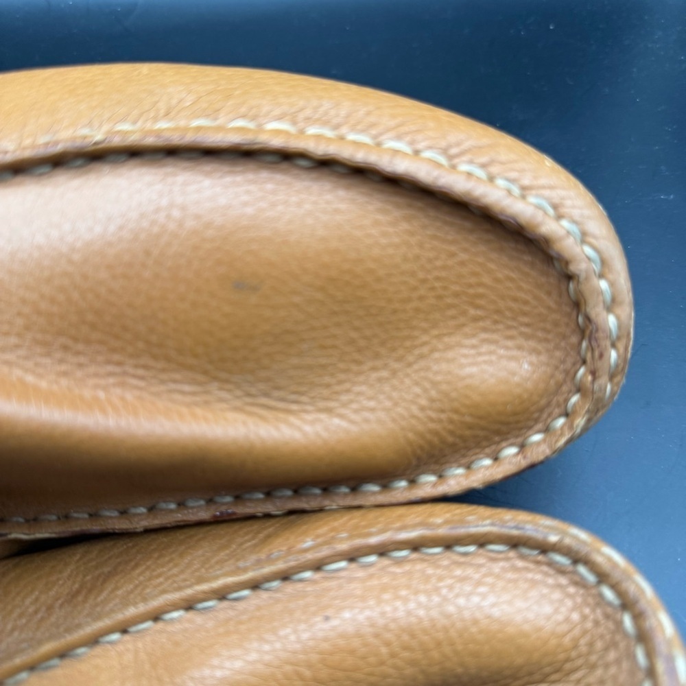 Sperry Wave Driver Venetian Loafer Slip On Tan Leather Mens 11.5 - Picture 9 of 16